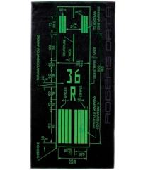 Drap de bain Runway Markings Drap de bain Runway Markings