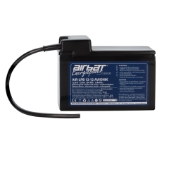 Airbatt LPB LiFePO4 12V 12Ah Avionique avec cache-pôle Sortie de câble frontale Airbatt LPB LiFePO4 12V 12Ah Avionique avec cache-pôle Sortie de câble frontale