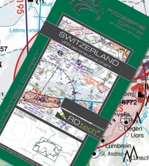Rogersdata Carte VFR Suisse 500k 2025 Rogersdata Carte VFR Suisse 500k 2025