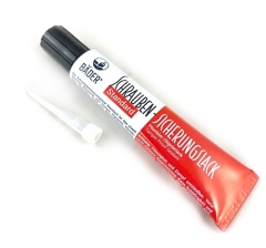 Vernis de sécurité rouge en tube Vernis de sécurité rouge en tube