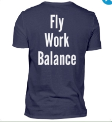 T-shirt Fly-Work-Balance hommes T-shirt Fly-Work-Balance hommes