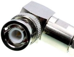 Connecteur dantenne BNC 90° (mâle) pour AeroFlex50