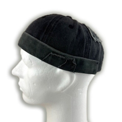 Casquette de docker gris foncé used look Casquette de docker gris foncé used look