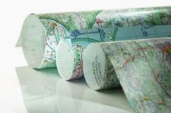 ICAO carte murale 1:500 000 Allemagne Nord, édition 2025 ICAO carte murale 1:500 000 Allemagne Nord, édition 2025
