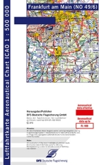 Carte de vol moteur OACI Francfort 2024 Papier Carte de vol moteur OACI Francfort 2024 Papier