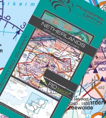 Rogersdata Carte VFR Pays-Bas 500k 2025 Rogersdata Carte VFR Pays-Bas 500k 2025