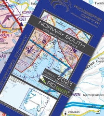 Rogersdata Carte VFR Norvège Sud 500k 2025 Rogersdata Carte VFR Norvège Sud 500k 2025