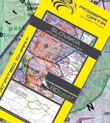 Rogersdata Carte VFR Slovaquie 500k 2025 Rogersdata Carte VFR Slovaquie 500k 2025