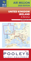 Airmillion Royaume-Uni & Irlande 1:1.000.000 2024 Airmillion Royaume-Uni & Irlande 1:1.000.000 2024
