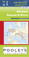 Airmillion Zoom Sud Angleterre et Pays de Galles 1:500.000 2024 Airmillion Zoom Sud Angleterre et Pays de Galles 1:500.000 2024