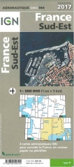 ICAO-Karte France Sud-Est 2025 ICAO-Karte France Sud-Est 2025