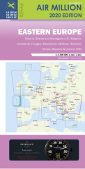 Airmillion Europe de lEst 1:1.000.000 2024