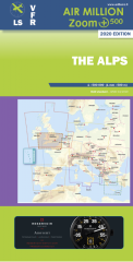 Airmillion Alpes 1:500.000 2025
