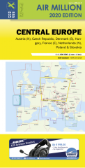 Airmillion Europe centrale (Allemagne) 1:1.000.000 2024