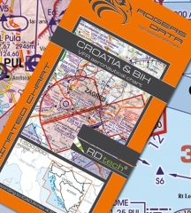 Rogersdata Carte VFR Croatie & Bosnie-Herzégovine -500k 2025