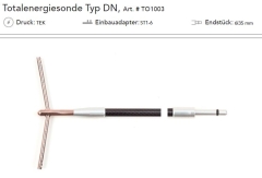 Sonde dénergie totale DN/ST Sonde dénergie totale DN/ST