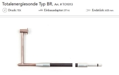 Sonde dénergie totale BR/ST Sonde dénergie totale BR/ST