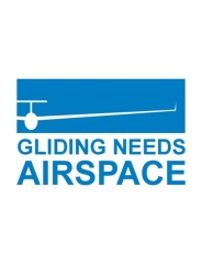 Autocollant Gliding needs airspace (le vol libre a besoin despace aérien) Autocollant Gliding needs airspace (le vol libre a besoin despace aérien)