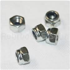 Écrou de blocage hexagonal M4 Acier inoxydable A2, kit Écrou de blocage hexagonal M4 Acier inoxydable A2, kit